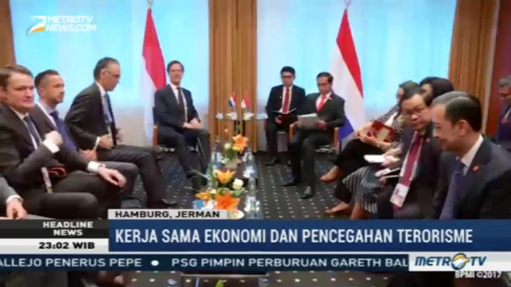 Jokowi Bertemu PM Belanda Bahas Peningkatan Kerja Sama Perdagangan