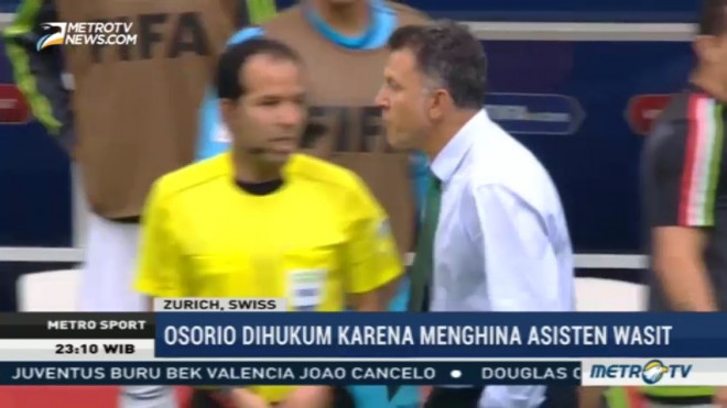 Hina Asisten Wasit, Pelatih Meksiko Disanksi FIFA