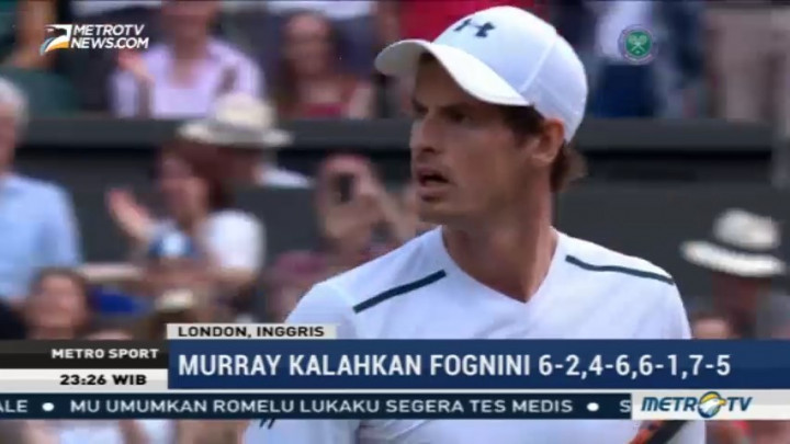 Andy Murray Melaju ke Babak IV Wimbledon 2017
