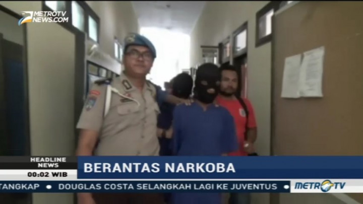 Polisi Pelabuhan Belawan Tangkap Tujuh Pengedar Narkoba