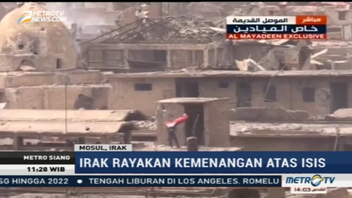 Irak Rayakan Kemenangan atas ISIS