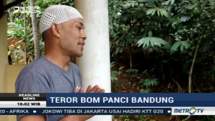 Pelaku Bom Panci di Buahbatu Dikenal Suka Bergaul