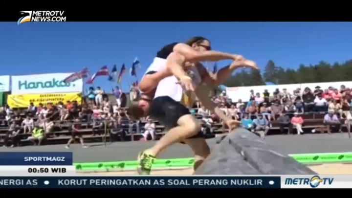 60 Pasangan dari 30 Negara Berpartisipasi di Lomba Menggendong Istri