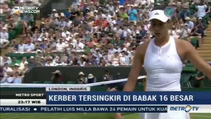 Sejumlah Hasil Pertandingan Babak 16 Besar Turnamen Tenis Wimbledon 2017