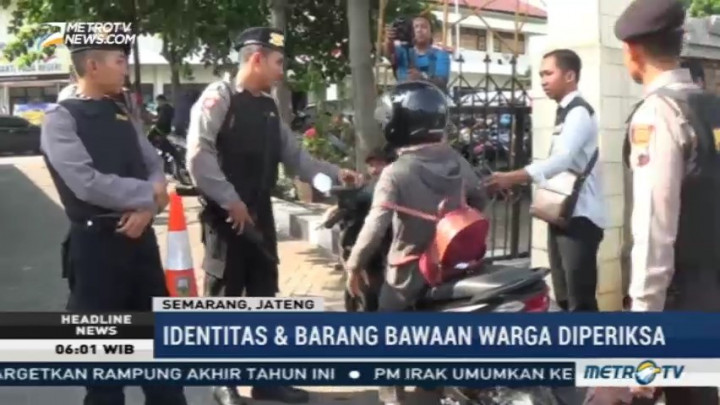 Polres Semarang Perketat Keamanan Markas