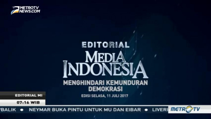 Menghindari Kemunduran Demokrasi