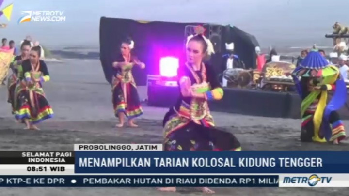 Tarian Tradisional & Kontemporer Berkolaborasi di Festival Eksotika Bromo