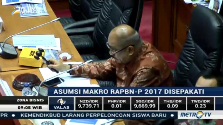 Komisi XI Sepakati Asumsi Makro dalam RAPBNP 2017