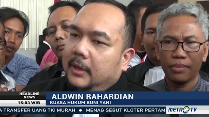 PN Bandung Tolak Eksepsi Buni Yani