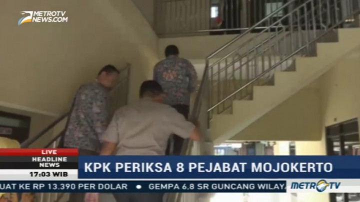 Suap Pengalihan Anggaran Politeknik, Delapan Pejabat Mojokerto Diperiksa