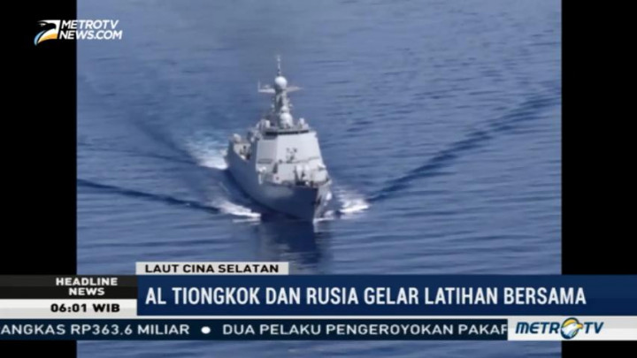 Tiongkok Gelar Latihan Perang Terbatas Bersama Rusia