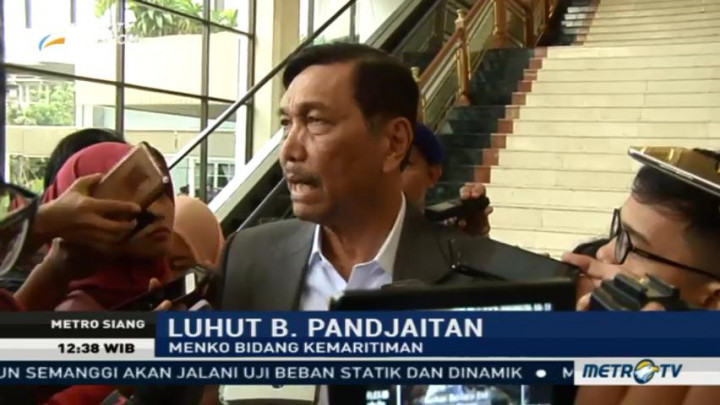 Luhut: Tidak Ada Alasan Hentikan Proyek Reklamasi