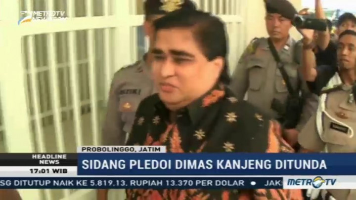 Berkas Tertinggal, Sidang Pledoi Dimas Kanjeng Ditunda
