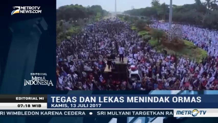 Tegas dan Lekas Menindak Ormas