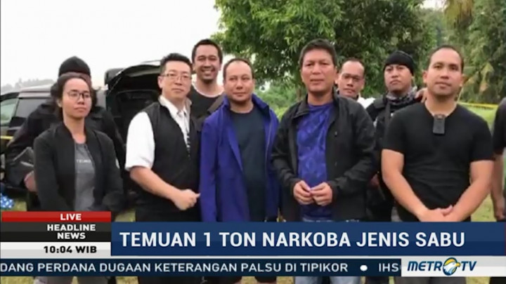 Kapolri Menuju TKP Penangkapan 1 Ton Sabu