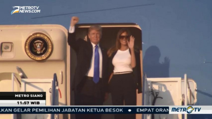 Donald Trump Berkunjung ke Perancis