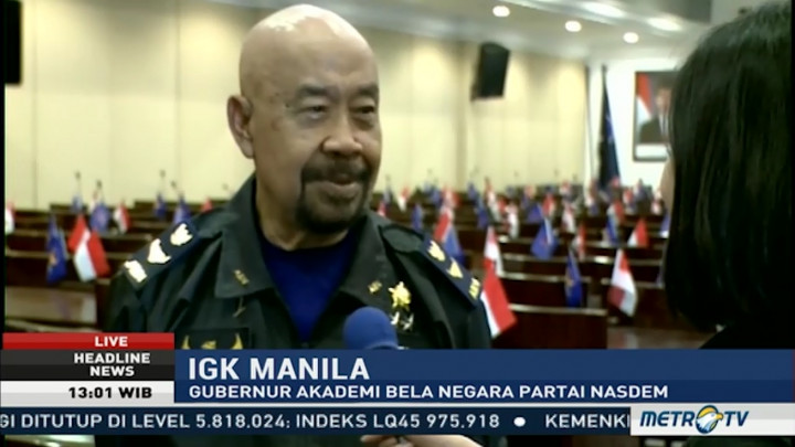 Akademi Bela Negara NasDem akan Diresmikan Jokowi