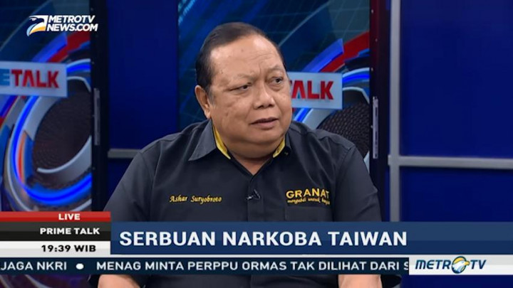 Serbuan Satu Ton Narkoba dari Taiwan