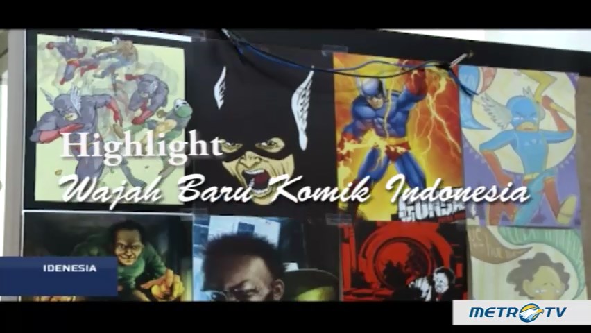 Highlight Idenesia: Wajah Baru Komik Indonesia