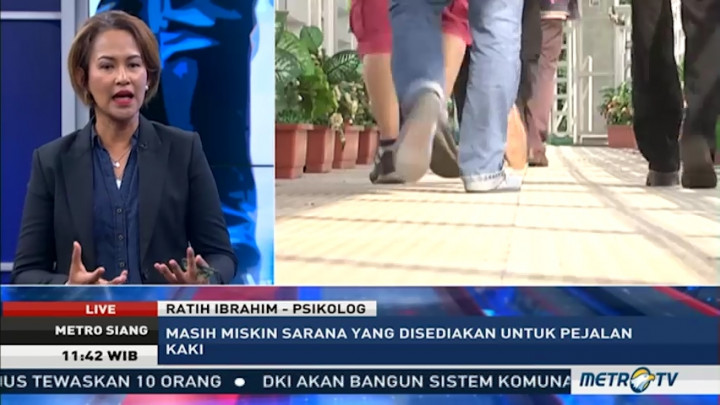 Malas Jalan Kaki Bagian dari Perilaku Penduduk Indonesia