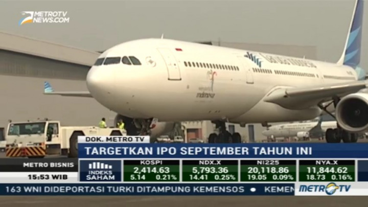 Anak Usaha Garuda Siap Lepas Maksimal 30% Saham ke Publik