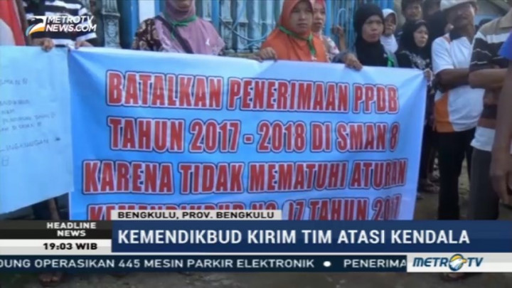 Kemendikbud Segera Kirim Tim Khusus Atasi Masalah PPDB di Bengkulu