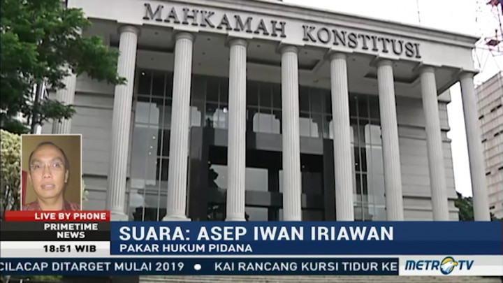 Arief Hidayat Kembali  Jadi Ketua MK, Pakar: Kenapa tak Beri Kesempatan yang Muda?