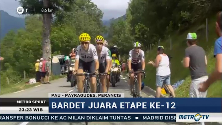 Bardet Juara Etape XII Tour de France