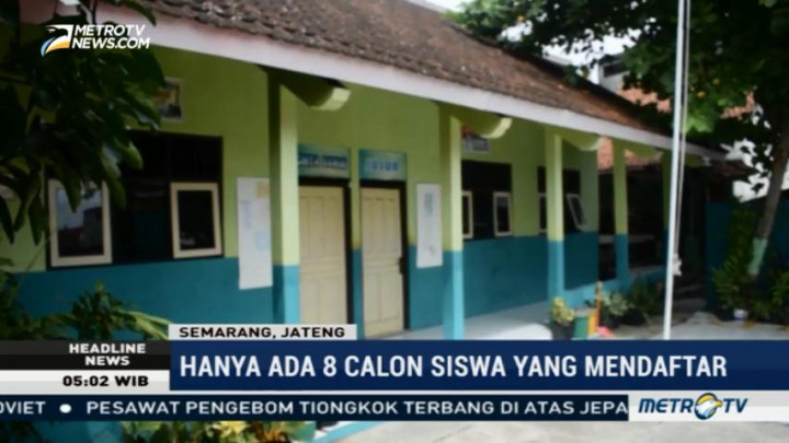 Sebuah SD di Semarang Kekurangan Siswa