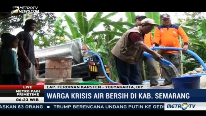 Kabupaten Semarang Krisis Air Bersih