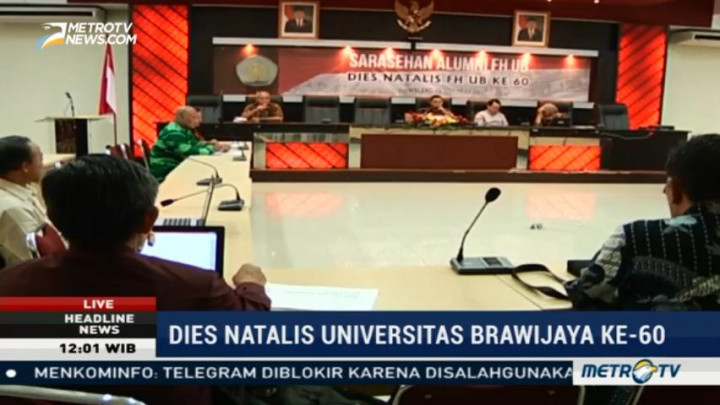 Universitas Brawijaya Usulkan Pembaruan Kurikulum Kuliah Hukum