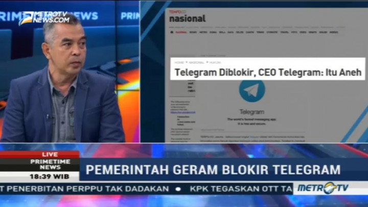 Pengamat: Tindakan Pemerintah Memblokir Telegram Terlalu Terburu-buru