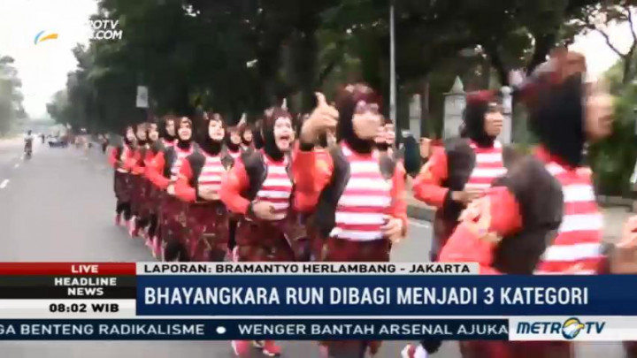 Bhayangkara Run Diikuti Ribuan Peserta