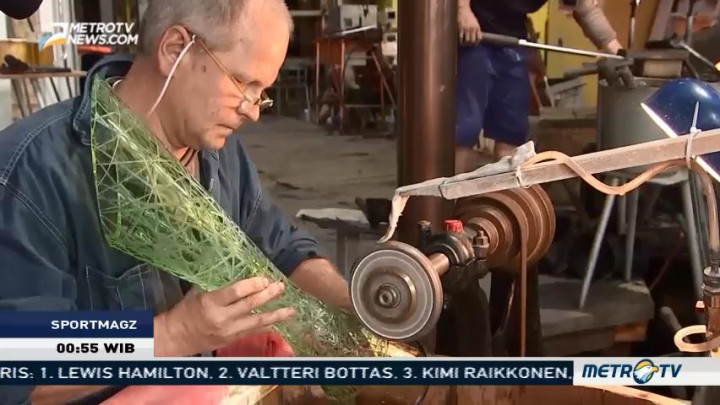 Melihat Proses Pembuatan Trofi Tour de France