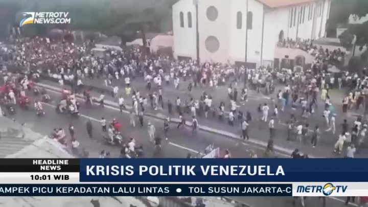 Seorang Nenek Tewas Akibat Bentrokan di Caracas