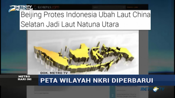 Tiongkok Protes Peta Baru Indonesia