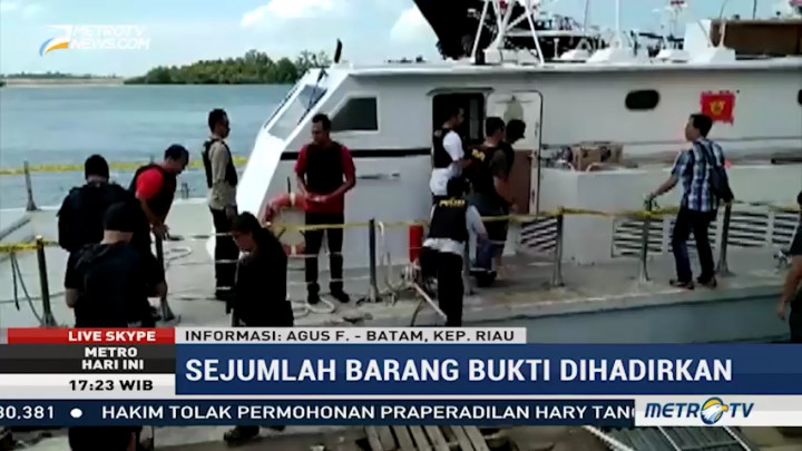 Kapal Pembawa 1 Ton Sabu Ditangkap di Perbatasan Malaysia