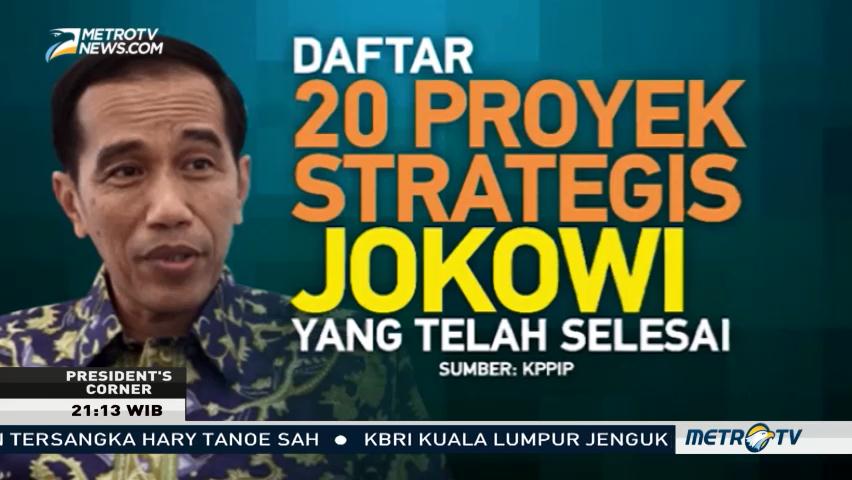 20 Proyek Infrastruktur Prioritas Telah Rampung
