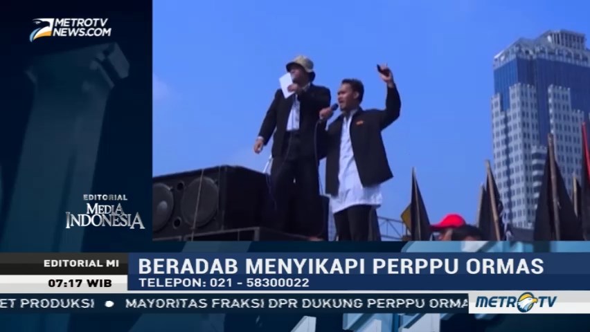 Beradab Menyikapi Perppu Ormas