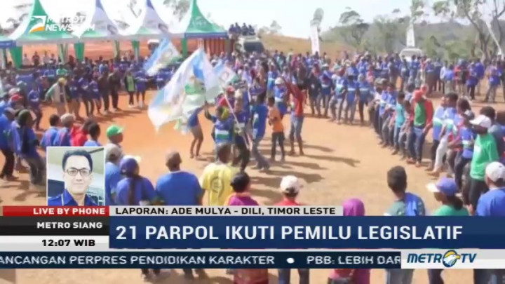 21 Parpol Ikuti Pemilu Parlemen Timor Leste