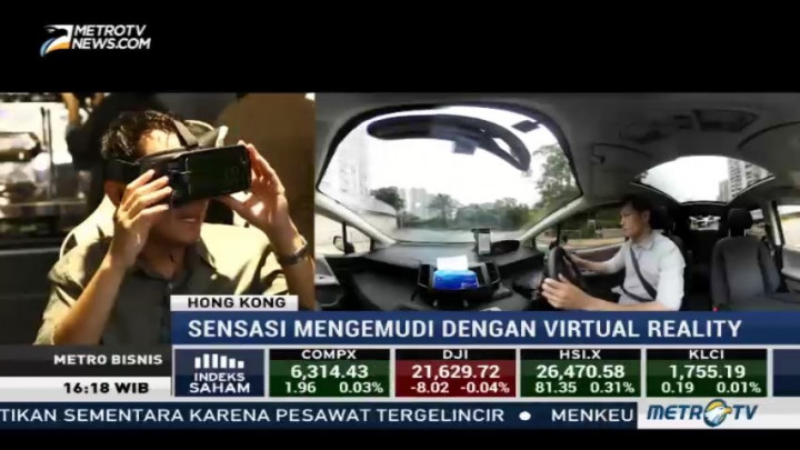Sensasi Menjadi Pengemudi Transportasi Online Lewat VR