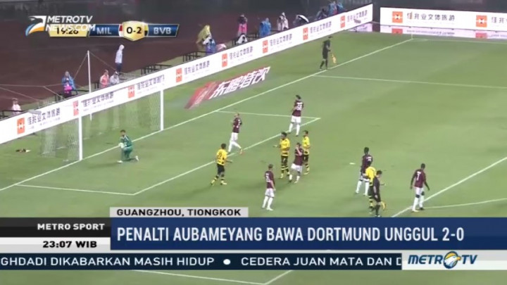 Borussia Dortmund Taklukan AC Milan 3-1