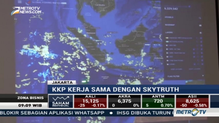KKP Luncurkan Aplikasi 'Global Fishing Watch'
