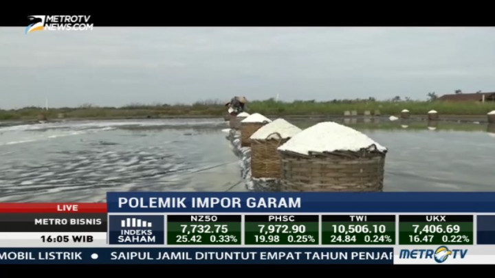 Petani Garam di Jepara Harap Pemerintah Batasi Impor