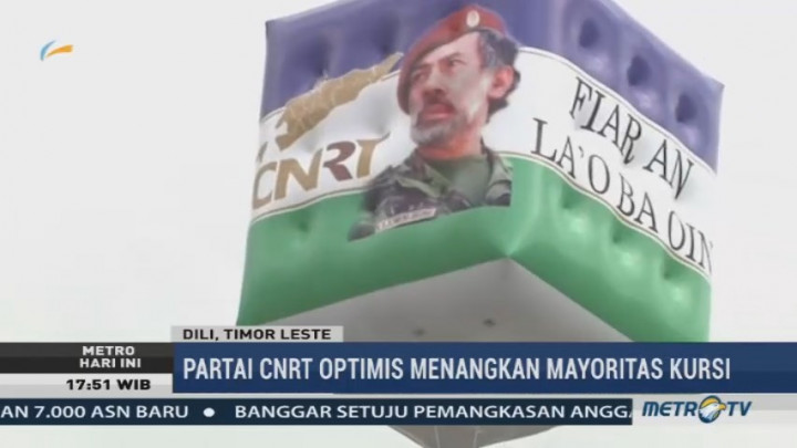 Partai CNRT Optimis Menangkan Mayoritas Kursi Parlemen Timor Leste
