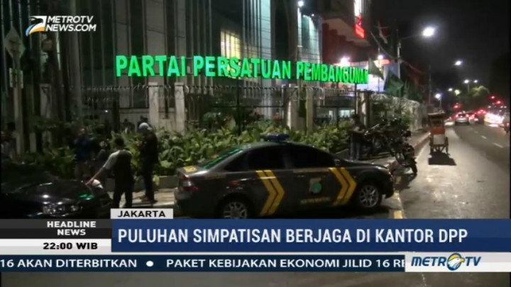 Kantor DPP PPP Masih Dijaga Ketat