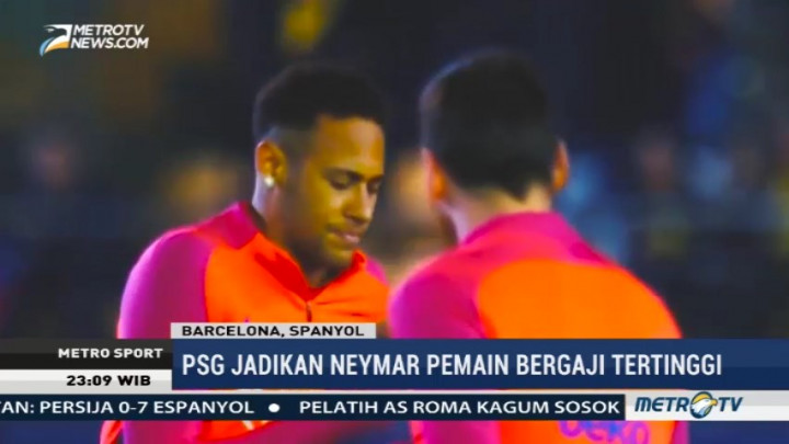 Neymar Mendekat ke PSG