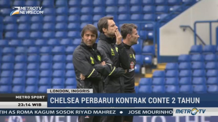 Conte Resmi Teken Kontrak Baru dengan Chelsea