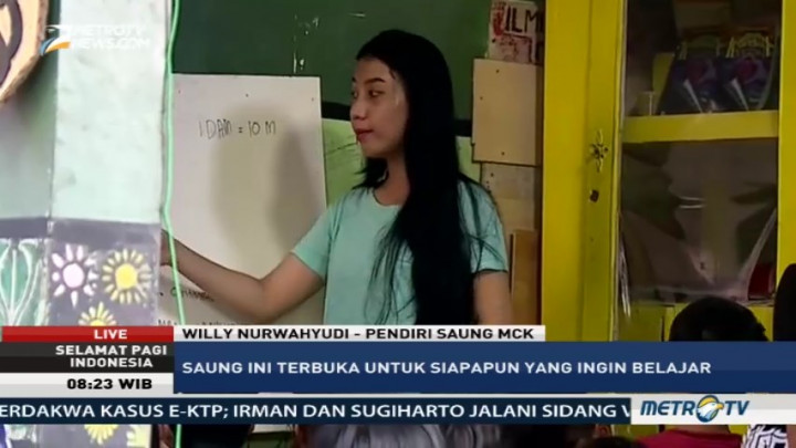 Belajar Gratis di Saung MCK (1)