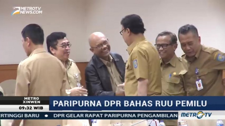 Hari Ini DPR Gelar Rapat Paripurna RUU Pemilu